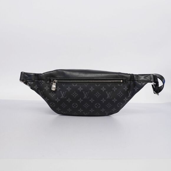 Louis Vuitton Monogram Eclipse Body Bag Bum Bag Black - Picture 6 of 7